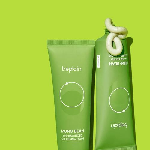 BEPLAIN – pH Balanced Cleansing Foam – Jemná čisticí pěna s mungo fazolí