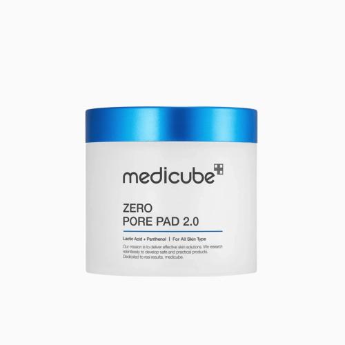 Medicube – Zero Pore Pad 2.0 - Tonerové polštářky s AHA + BHA pro jemnější pleť a stažení pórů - 70 ks
