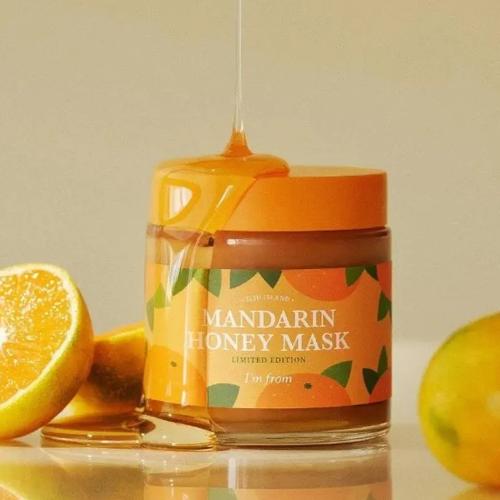 I'M FROM - Mandarin Honey Mask - Vyživující smývací maska s medem a mandarinkou - 120 g
