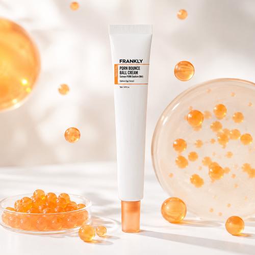 FRANKLY - PDRN Bounce Ball Cream - Gelový krém s PDRN pro pružnější vzhled pleti - 50 ml