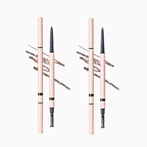 FLORTTE - Slim Eyebrow Pencil - Ultra tenká tužka na obočí pro přirozený efekt