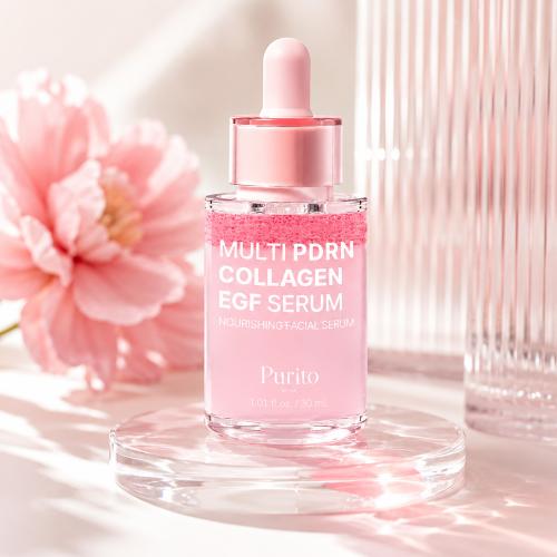 PURITO - Multi PDRN Collagen EGF Serum - Regenerační sérum s PDRN, EGF a kolagenem - 30 ml