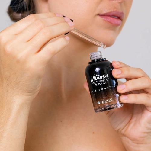 CELL BY CELL - Vitamin Multi Miracle Ampoule - Rozjasňující regenerační ampule - 50 ml