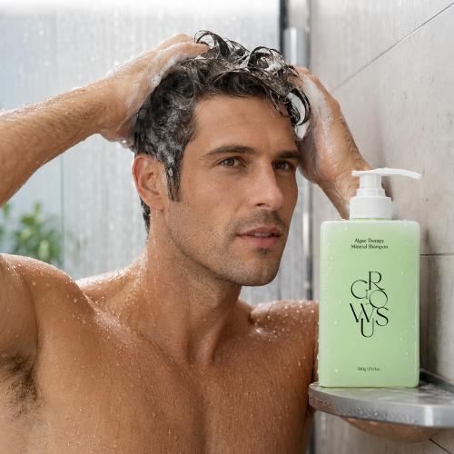 GROWUS - Algae Therapy Mineral Shampoo - Šampon s mořskými řasami - 500 g