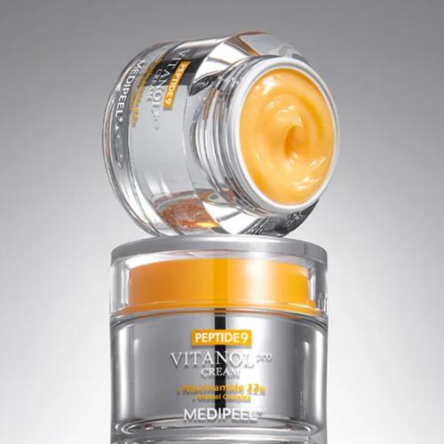 MEDIPEEL - Peptide 9 Vitanol Cream Pro - Rozjasňující peptidový krém - 50 g