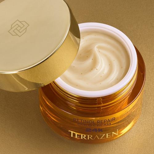 TERRAZEN - Retinol Repair Gold Cream - Regenerační krém s retinolem a 24K zlatem