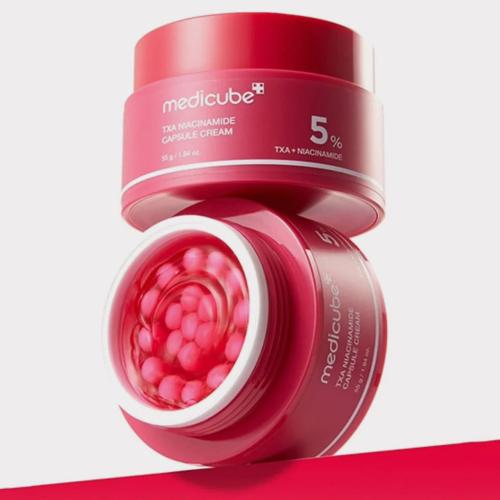 MEDICUBE – TXA Niacinamide Capsule Cream – Rozjasňující kapslový krém s TXA - 50 ml