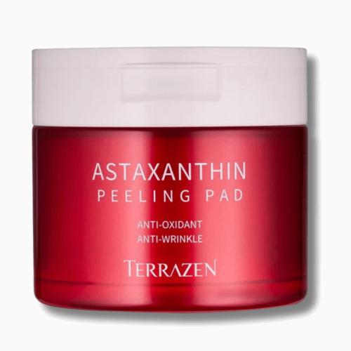 TERRAZEN - Astaxanthin Peeling Pad - Rozjasňující exfoliační tamponky pro hladší a zářivější pleť