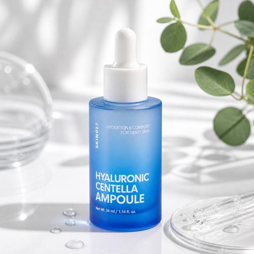 SKIN627 - Hyaluronic Centella Ampoule - Hydratační ampule pro zklidněnou a hydratovanou pleť - 34 ml