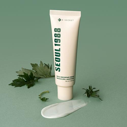 K-SECRET - SEOUL 1988 Repair Cream : Niacica 20% + Mugwort - Zklidňující krém pro sjednocenou pleť - 50 ml