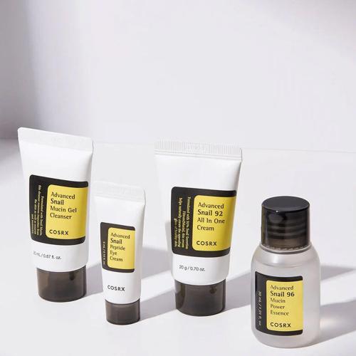 COSRX – All About Snail Kit – Regenerační sada s hlemýždím mucinem