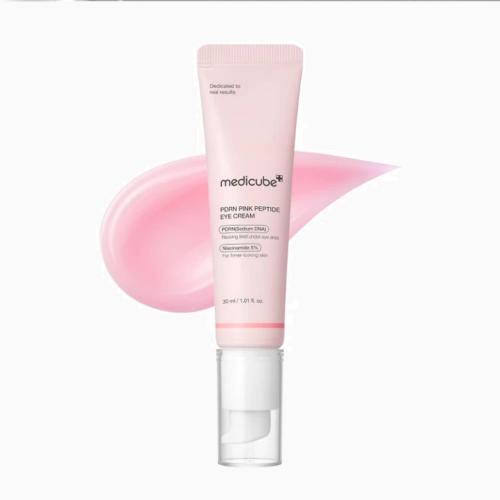 MEDICUBE - PDRN Pink Peptide Eye Cream - Oční krém s PDRN a peptidy
