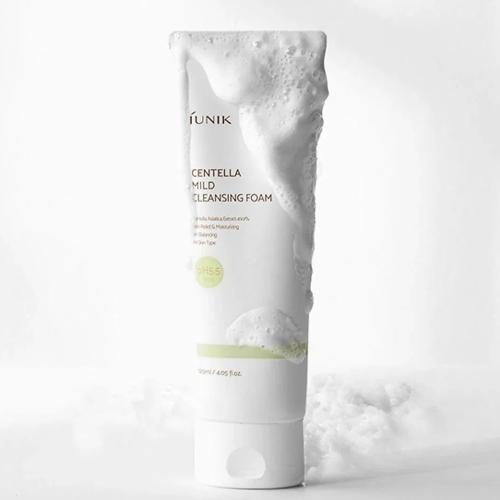 iUNIK - Centella Mild Cleansing Foam - Jemná čisticí pěna s centellou - 120 ml