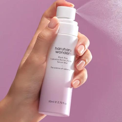 HARUHARU WONDER - Black Rice Probiotics Barrier 2% NAD+ Serum Mist - Obnovující mlha s NAD+ - 80 ml