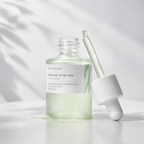 SKIN1004 - Madagascar Centella Azelaic Acid 10 Ampoule - Zklidňující sérum s kyselinou azelaovou pro sjednocenou pleť - 30 ml
