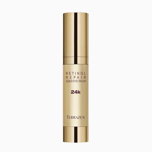 TERRAZEN - Retinol Repair Gold Eye Cream - Oční krém s retinalem a zlatem pro hladší a rozzářené oční okolí - 20 ml