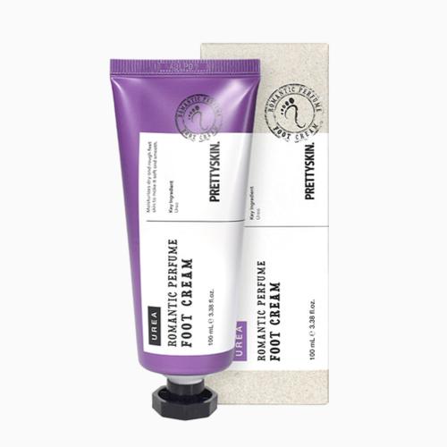 PRETTYSKIN – Urea Romantic Perfume Foot Cream – Zjemňující krém na chodidla s ureou - 100 ml