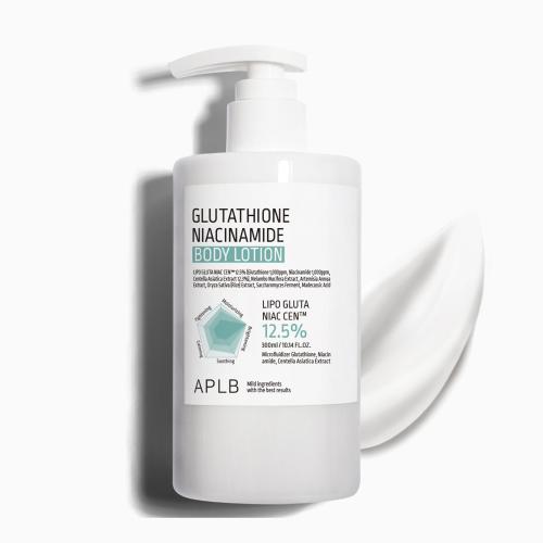 APLB - Glutathione Niacinamide Body Lotion - Rozjasňující tělové mléko s niacinamidem - 300 ml