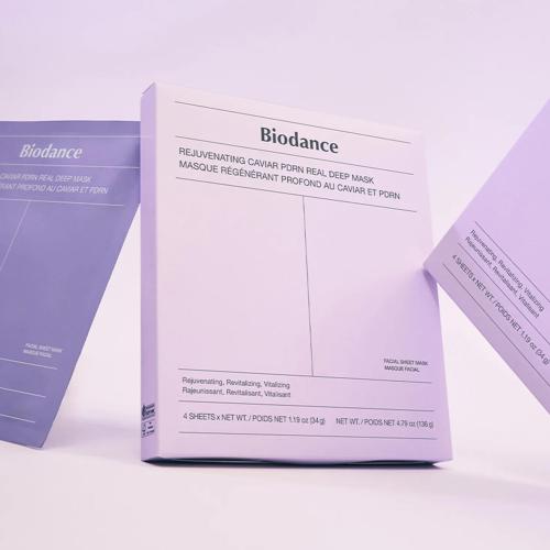 BIODANCE - Rejuvenating Caviar PDRN Real Deep Mask - Regenerační plátýnková maska s kaviárem a PDRN