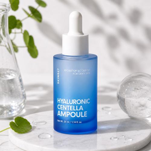 SKIN627 - Hyaluronic Centella Ampoule - Hydratační ampule pro zklidněnou a hydratovanou pleť - 34 ml