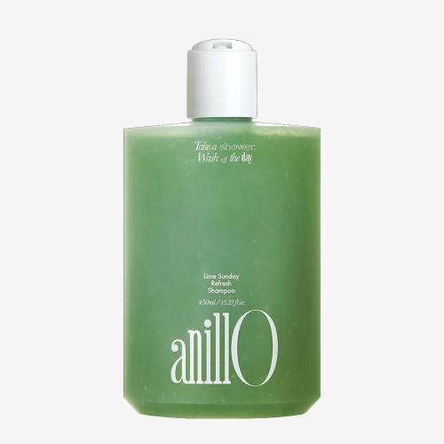 ANILLO - Lime Sunday Refresh Shampoo - Osvěžující šampon pro čistou pokožku hlavy a svěží vlasy - 450 ml
