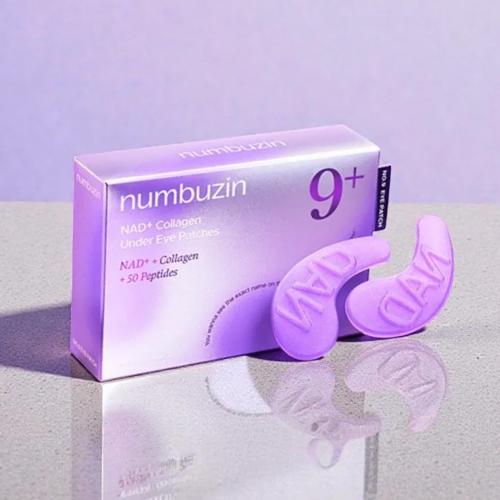 NUMBUZIN - No.9 NAD+ Collagen Under Eye Patches - Hydrogelové liftingové polštářky pod oči