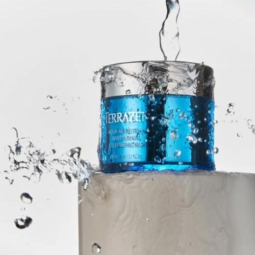 TERRAZEN – Aqua Recharge Whitening Sleeping Mask – Noční hydratační maska s rozjasňujícím účinkem - 80 ml