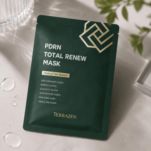 TERRAZEN - PDRN Total Renew Mask - Regenerační anti-age maska s PDRN pro glow a pružnější pleť