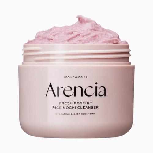 ARENCIA - Fresh Rosehip Rice Mochi Cleanser – Jemný rýžový čisticí balzám s šípkem - 120 g