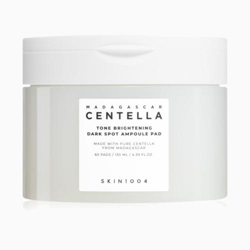 SKIN1004 - Madagascar Centella Tone Brightening Dark Spot Ampoule Pad - Rozjasňující pleťové tamponky na pigmentové skvrny - 60 ks