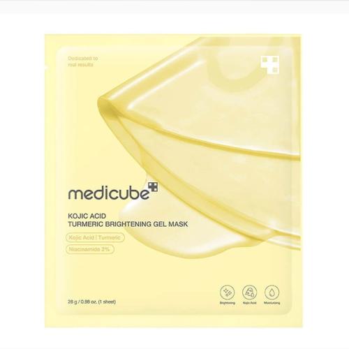 MEDICUBE - Kojic Acid Turmeric Brightening Gel Mask - Rozjasňující gelová maska
