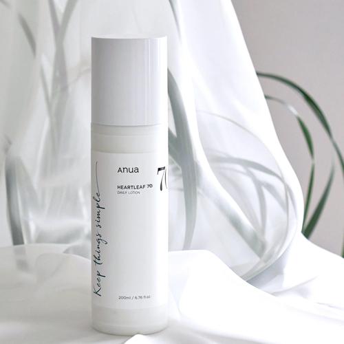 ANUA – Heartleaf 70 Daily Lotion - Lehká hydratační emulze - 200 ml