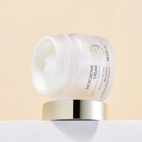 MODELO – Microbiome Cream – Hydratační a regenerační krém s postbiotiky a kyselinou hyaluronovou - 50 ml