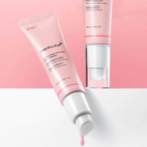 MEDICUBE - PDRN Pink Peptide Eye Cream - Oční krém s PDRN a peptidy