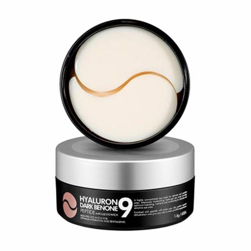 MEDIPEEL - Hyaluron Dark Benone Peptide 9 Ampoule Eye Patch - Hydrogelové polštářky na tmavé kruhy a vrásky - 60 ks