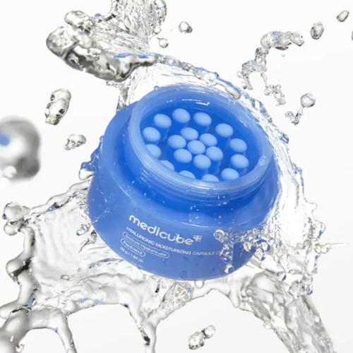 MEDICUBE - Hyaluronic Moisturizing Capsule Cream - Hydratační krém s kapslovou texturou - 55 g