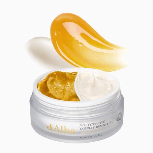 d'Alba - White Truffle Double Serum & Cream - Pleťový krém a sérum 2v1 proti vráskám- 70g