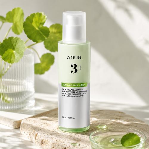 ANUA - Azelaic Acid Cica Skin Soothing Moisturizer - Zklidňující krém s kyselinou azelaovou a pupečníkem asijským - 100 ml