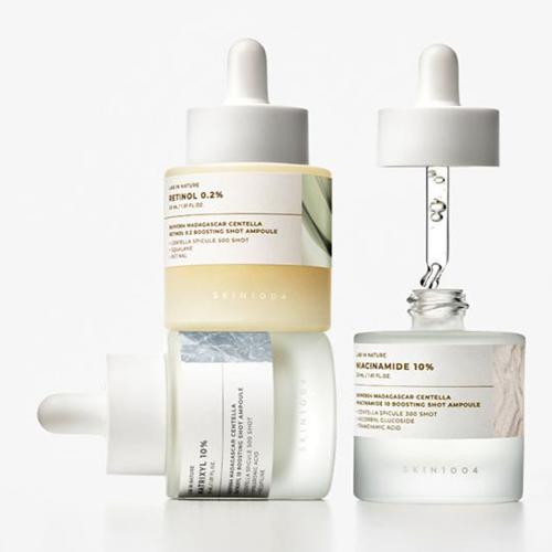 SKIN1004 – Madagascar Centella Niacinamide 10 Boosting Shot Ampoule – Rozjasňující ampule se spicule technologií - 30 ml