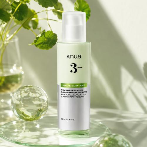 ANUA - Azelaic Acid Cica Skin Soothing Moisturizer - Zklidňující krém s kyselinou azelaovou a pupečníkem asijským - 100 ml