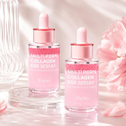PURITO - Multi PDRN Collagen EGF Serum - Regenerační sérum s PDRN, EGF a kolagenem - 30 ml