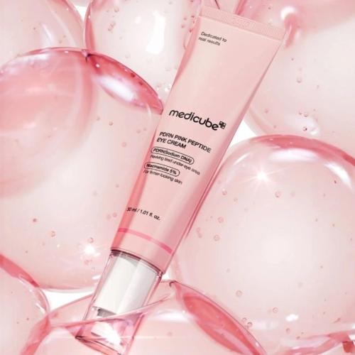 MEDICUBE - PDRN Pink Peptide Eye Cream - Oční krém s PDRN a peptidy