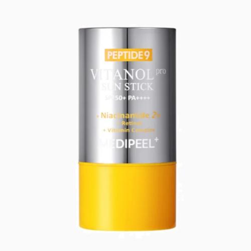 MEDIPEEL - Peptide 9 Vitanol Sun Stick Pro SPF50+ PA++++ - Ochranná sluneční tyčinka s peptidy a retinalem - 23 g