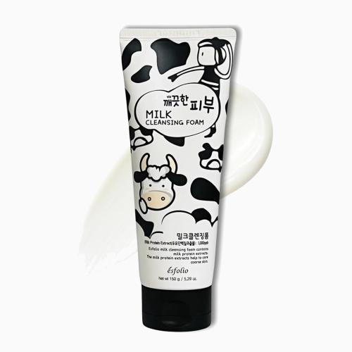 ESFOLIO – Milk Cleansing Foam – Jemná krémová čisticí pěna s mléčnými proteiny - 150 g