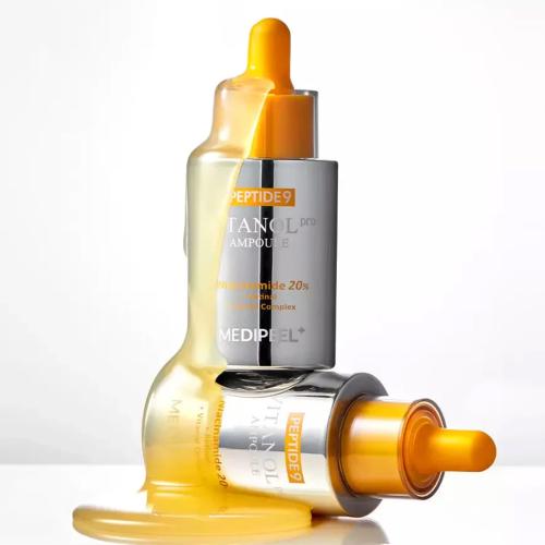 MEDIPEEL - Peptide 9 Vitanol Ampoule Pro - Rozjasňující anti-age ampule s niacinamidem a peptidy - 30 ml