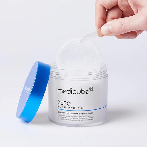 Medicube – Zero Pore Pad 2.0 - Tonerové polštářky s AHA + BHA pro jemnější pleť a stažení pórů - 70 ks