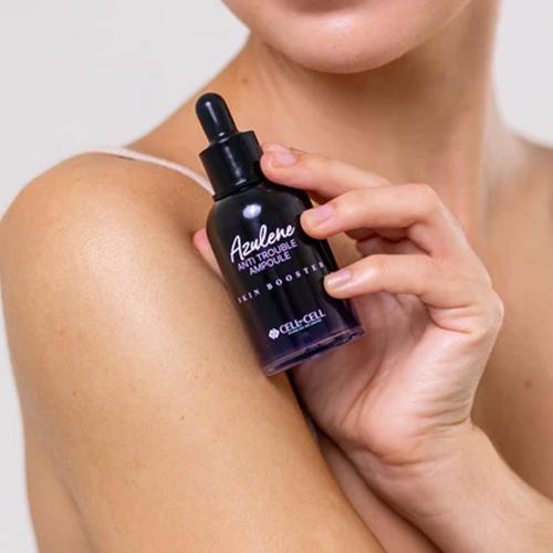 CELL BY CELL - Azulene Anti Trouble Ampoule - Zklidňující ampule pro problematickou pleť - 50 ml