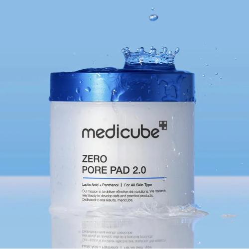 Medicube – Zero Pore Pad 2.0 - Tonerové polštářky s AHA + BHA pro jemnější pleť a stažení pórů - 70 ks