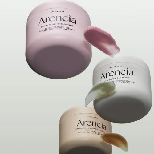 ARENCIA - Rice Mucin Cleanser - Jemná čisticí pěna s rýží a šnečím mucinem