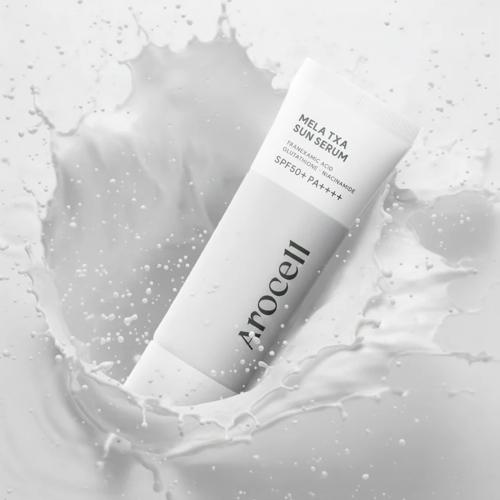 AROCELL - Mela TXA Sun Serum SPF50+ PA++++ - Rozjasňující SPF sérum proti pigmentacím - 40 ml